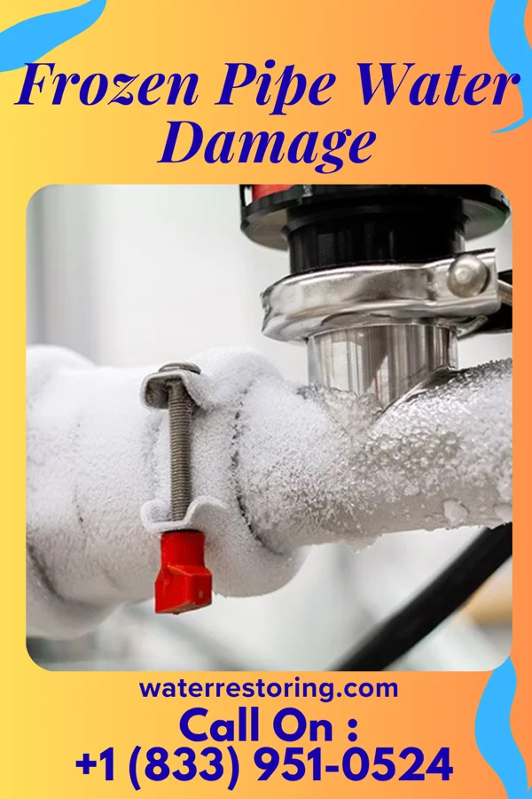 Frozen Pipe Water Damage in Sardis, MS